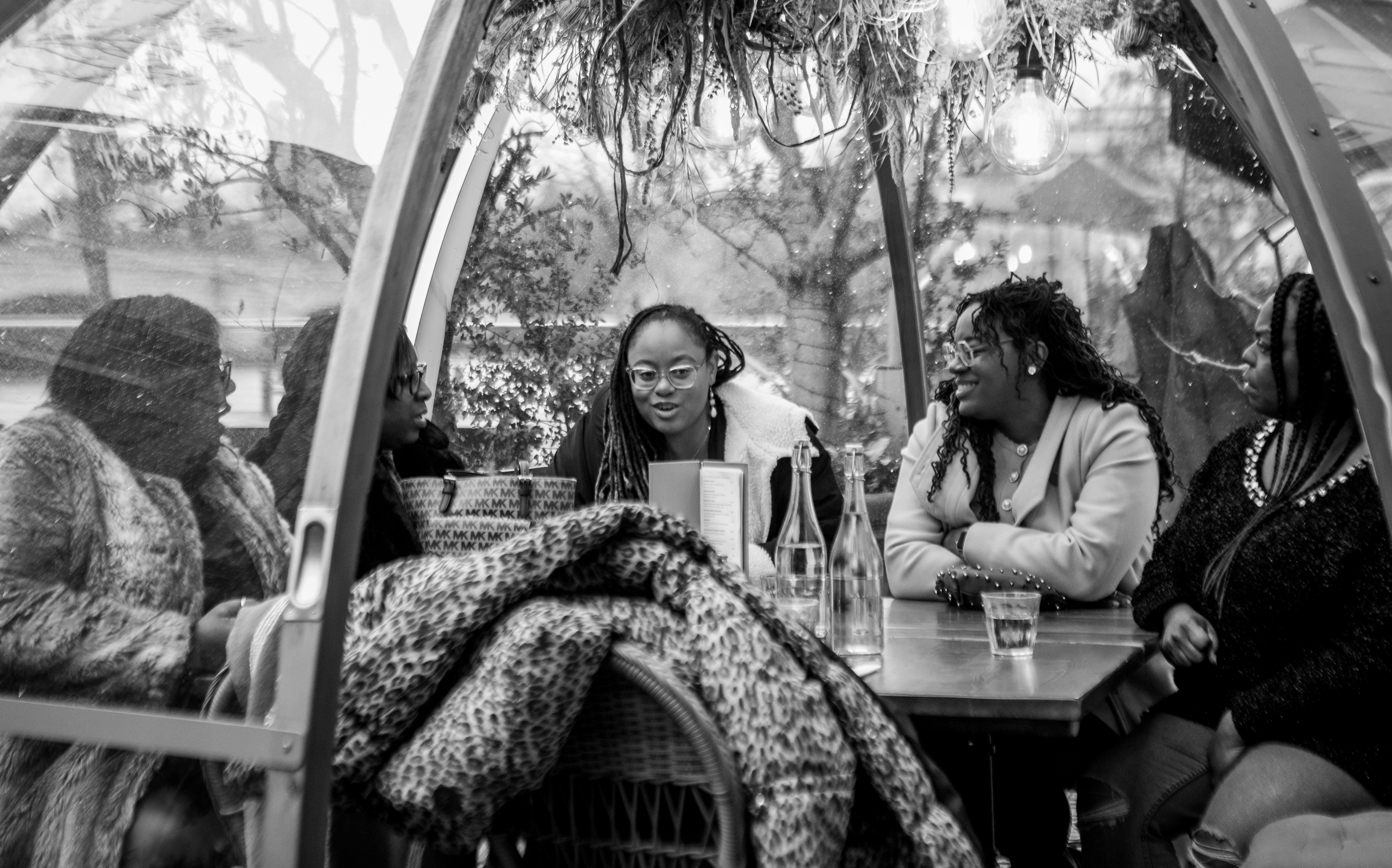 Women connecting